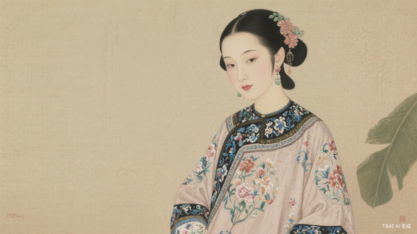 西关小姐画像
